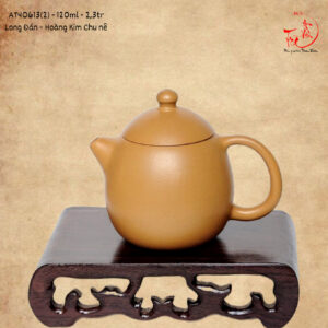 Ấm tử sa Long Đán - Hoàng Kim Chu Nê - 120ml