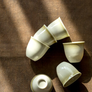 Chén sứ men tro phúc kiến